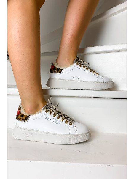 J.CONNORS White and Sand Animalier - Serafini