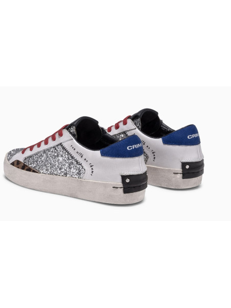 Crime London - LOW TOP DISTRESSED