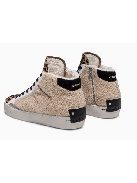 Crime London - HIGH TOP DISTRESSED