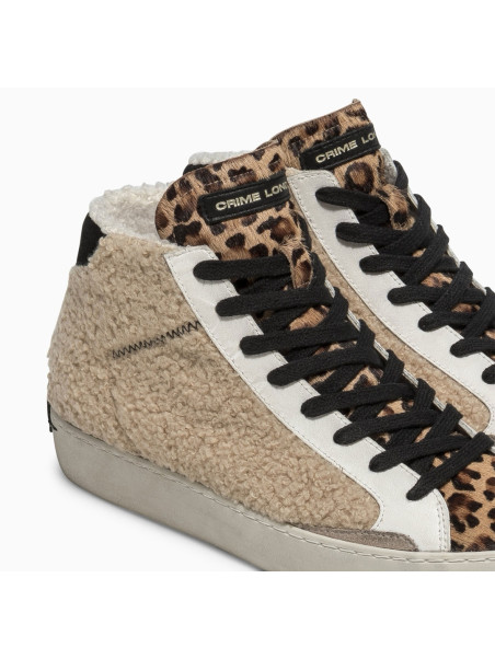 Crime London - HIGH TOP DISTRESSED