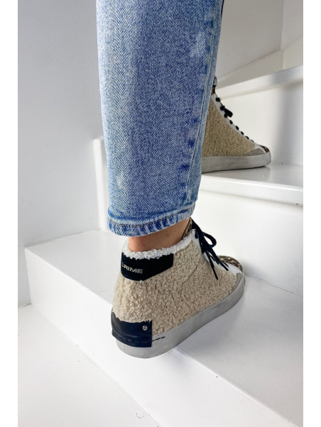 Crime London - HIGH TOP DISTRESSED