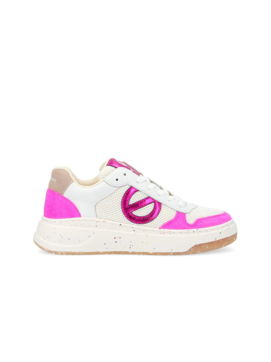 No Name - Sneakers BRIDGET Pink/White