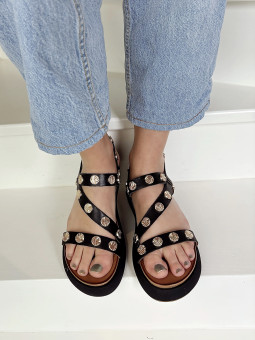 Inuovo - Sandales A96019 Noir