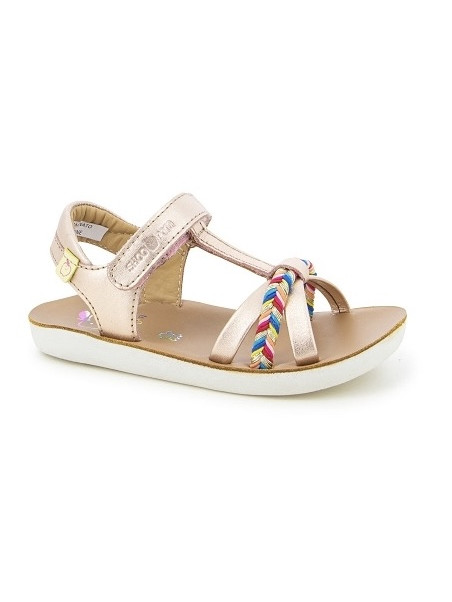 Shoo Pom - Sandales fille GOA SALOME Laminato Copper