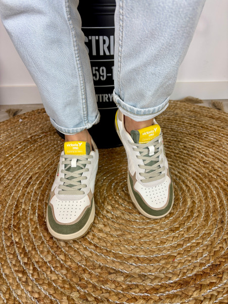 Victoria - Sneakers C80 CASUAL PATCH Kaki