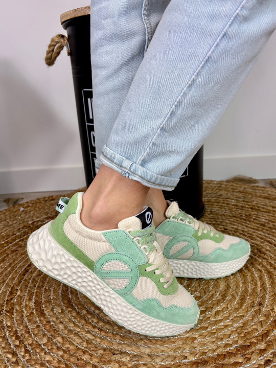No Name - Sneakers CARTER MILKSHAKE Dove / Mint