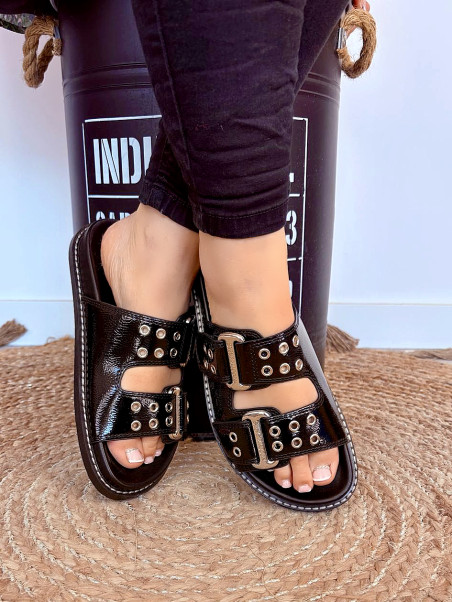 Steve Madden - Mules AGENT Noir