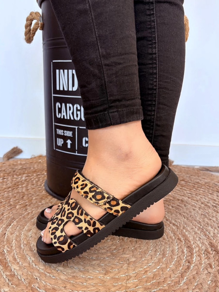 Steve Madden - Mules MISSILE Léopard
