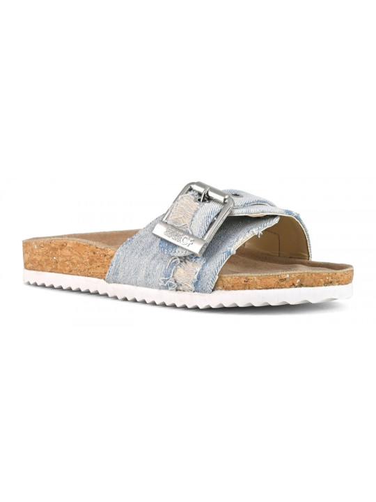 Colors Of California - Mules Denim Bleu Ciel