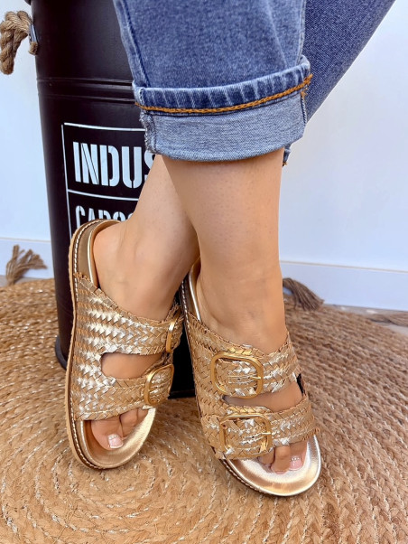 Inuovo - Mules 395128 Gold