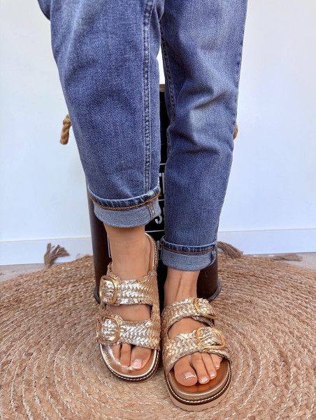 Inuovo - Mules 395128 Gold