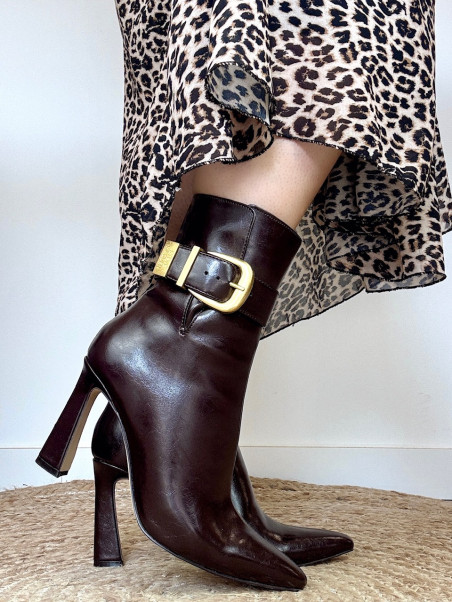 Steve Madden - Bottines STASHED Marron