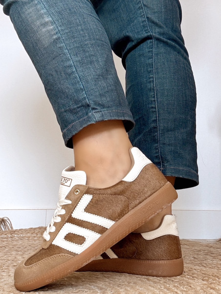 Back 70 - Sneakers CLOUD P43 Taupe