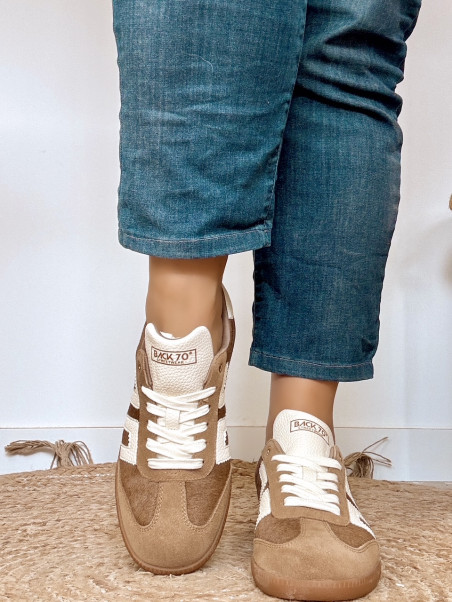 Back 70 - Sneakers CLOUD P43 Taupe