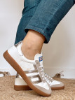 Back 70 - Sneakers CLOUD 2505-18 Metallic Silver