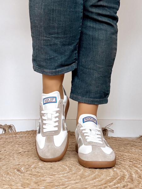 Back 70 - Sneakers CLOUD 2505-18 Metallic Silver
