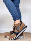 No Name - PARKO JOGGER Camel Leopard No Name - PARKO JOGGER Camel Leopard