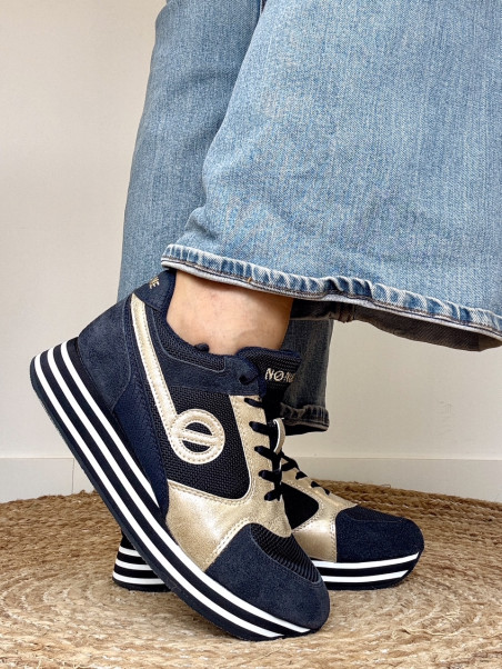 No Name - PARKO JOGGER Navy Gold