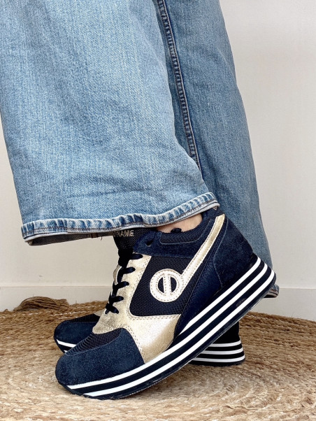 No Name - PARKO JOGGER Navy Gold
