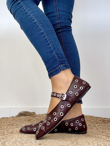Semerdjian - Ballerines S096 Bordeaux
