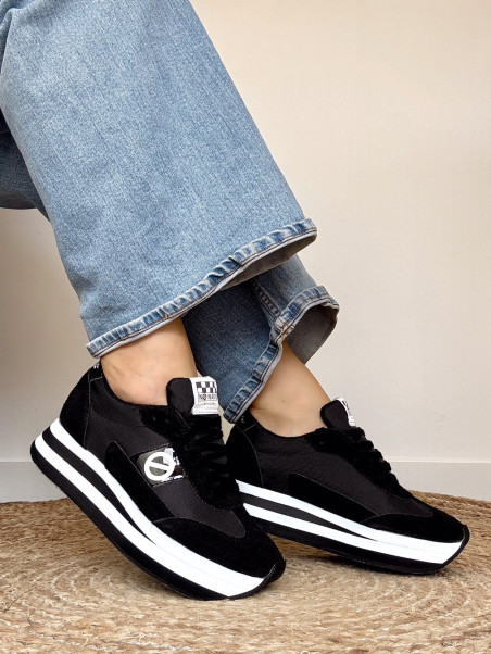 No Name - Basket FLEX JOGGER Black