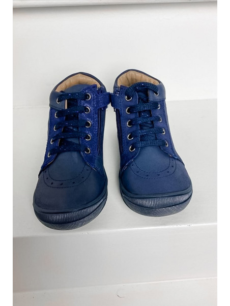 Bottines Bilop Marine Métallisé - Kickers