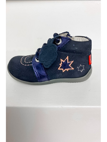 Bottines be power marine brillant - Kickers