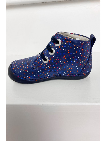 Bottines Soniza Marine Pois Multicolore - Kickers