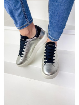 Sneakers Low Top Level Up Platinium - Crime London