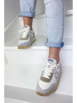 Sneakers PUNKY JOGGER Dove/Sable - No Name