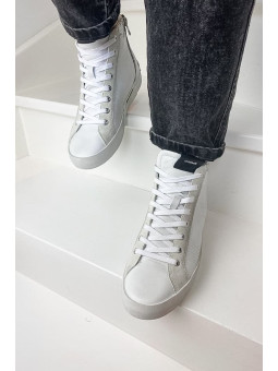 Sneakers HIGH TOP HERITAGE White - Crime London