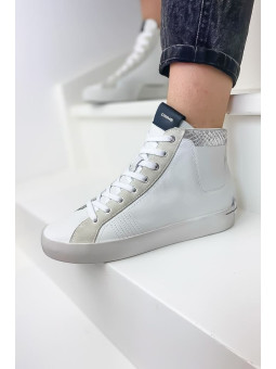 Sneakers HIGH TOP HERITAGE White - Crime London